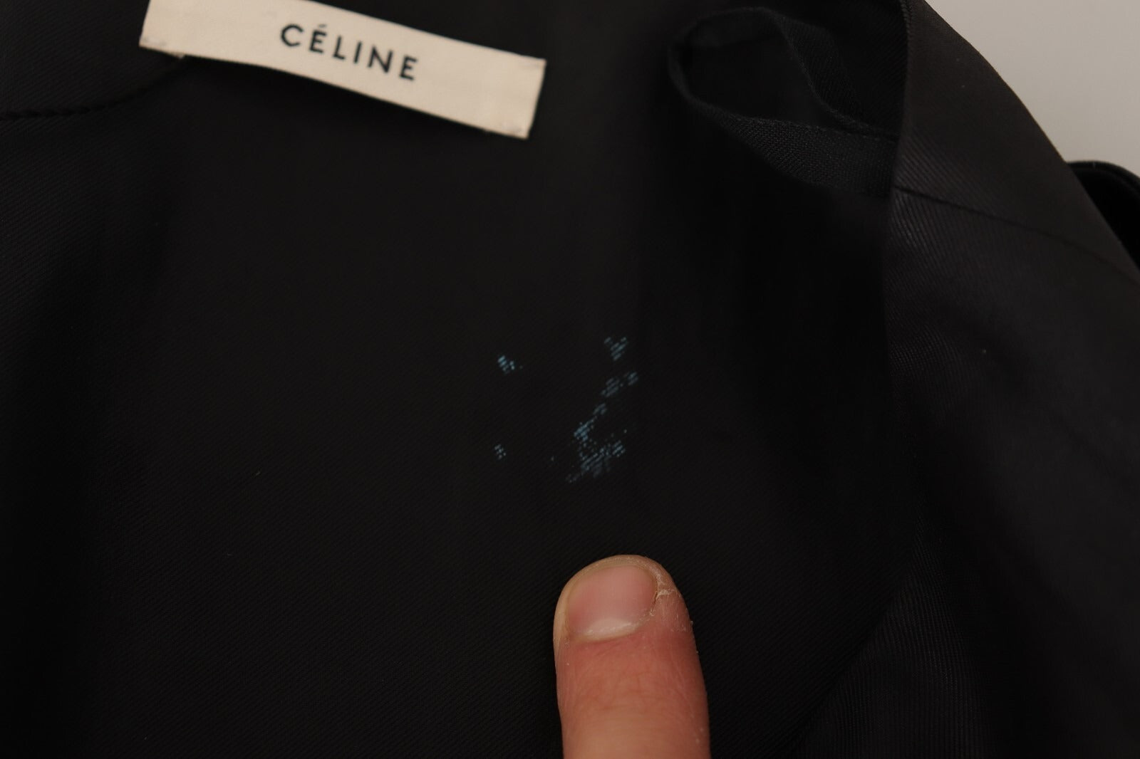 Celine Acetate Black High Waist Wrap Style Asymmetric Skirt - RIMODA