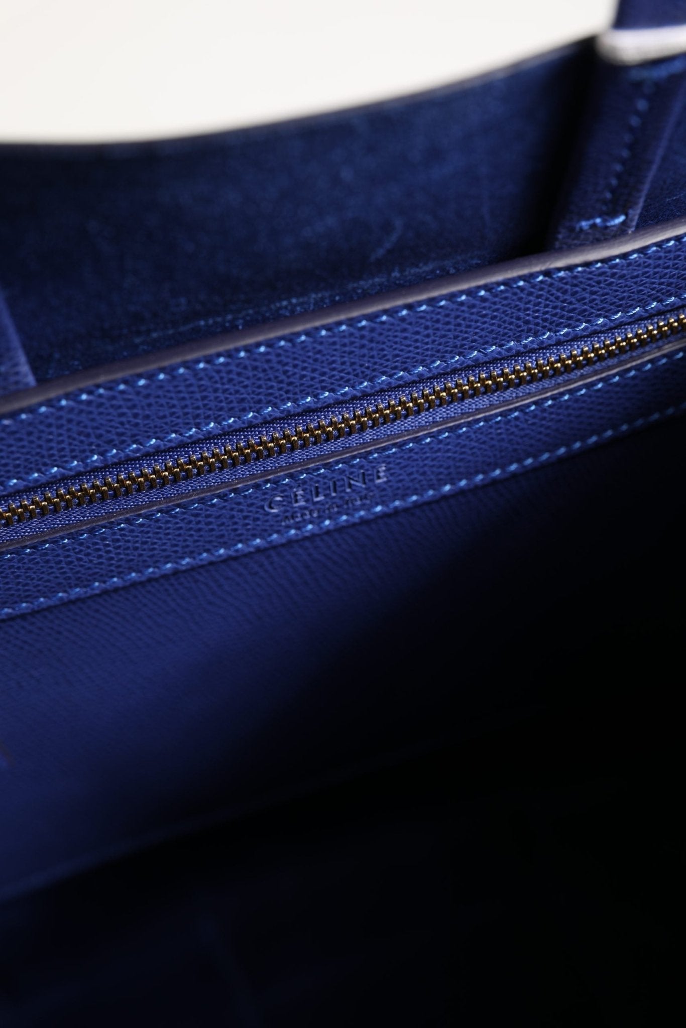 Celine Blue with Gold Tote Bag - RIMODA
