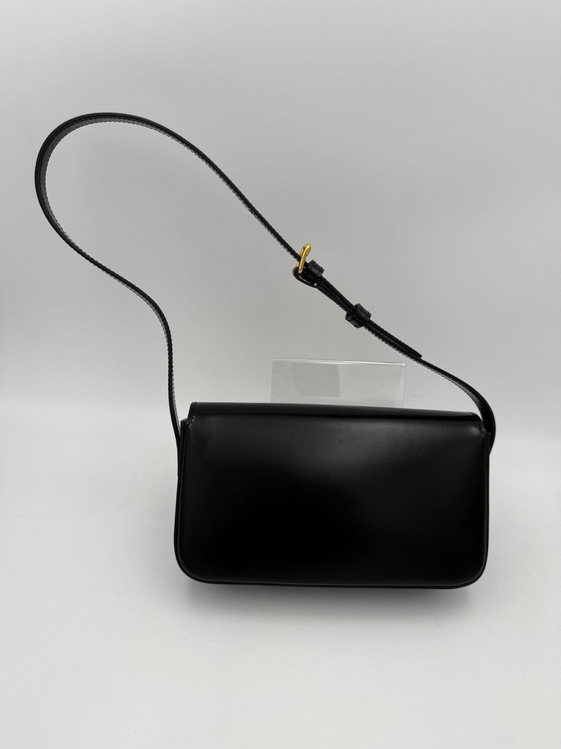Celine CELINE CLAUDE TRIOMPHE Black Handbag - RIMODA