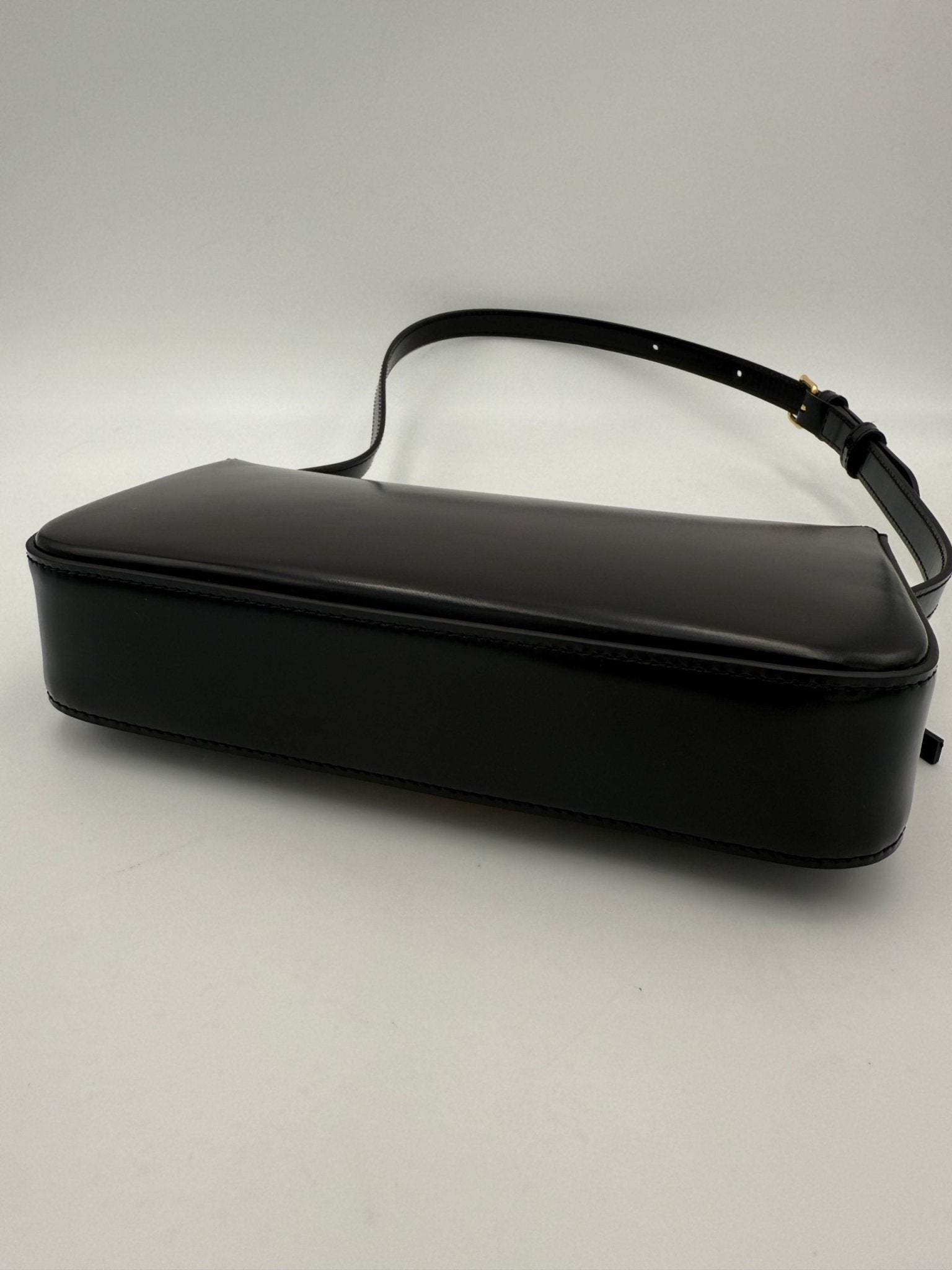 Celine CELINE CLAUDE TRIOMPHE Black Handbag - RIMODA