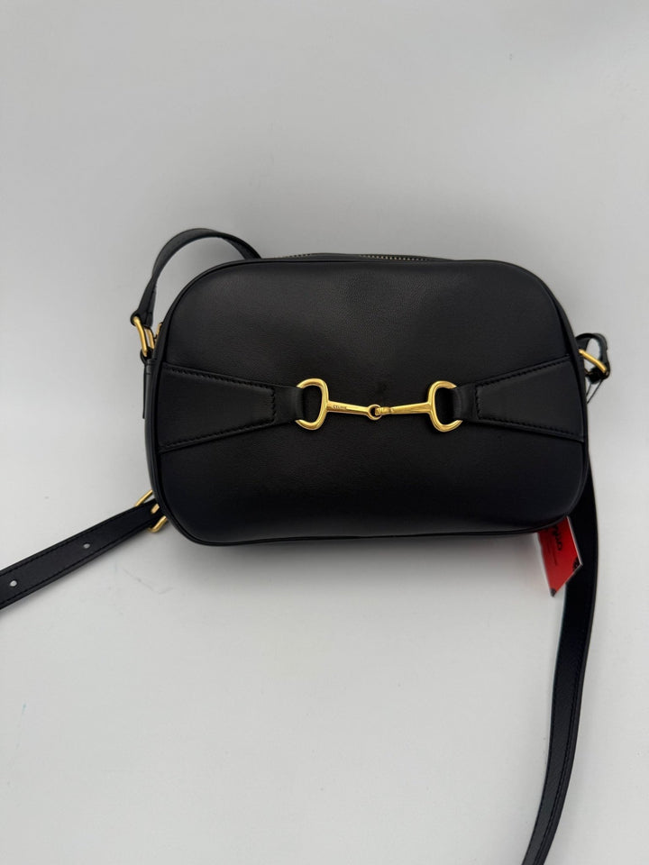Celine CELINE CRECY Plain Black Handbag - RIMODA