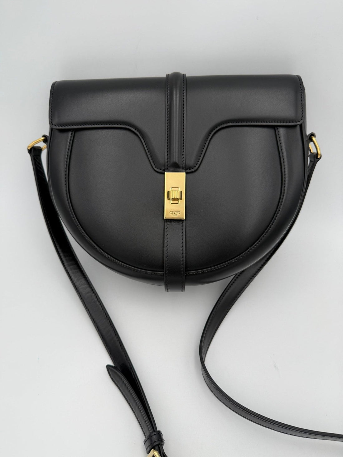 Celine CELINE Sac 16 Besace Black Large Bag - RIMODA