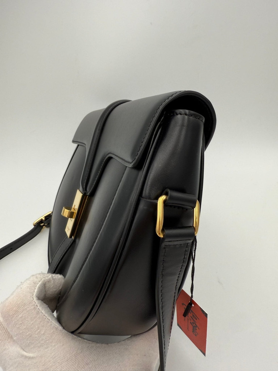 Celine CELINE Sac 16 Besace Black Large Bag - RIMODA