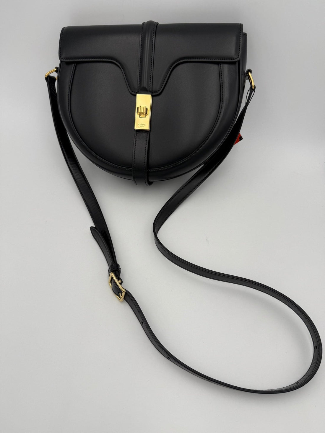 Celine CELINE Sac 16 Besace Black Large Bag - RIMODA