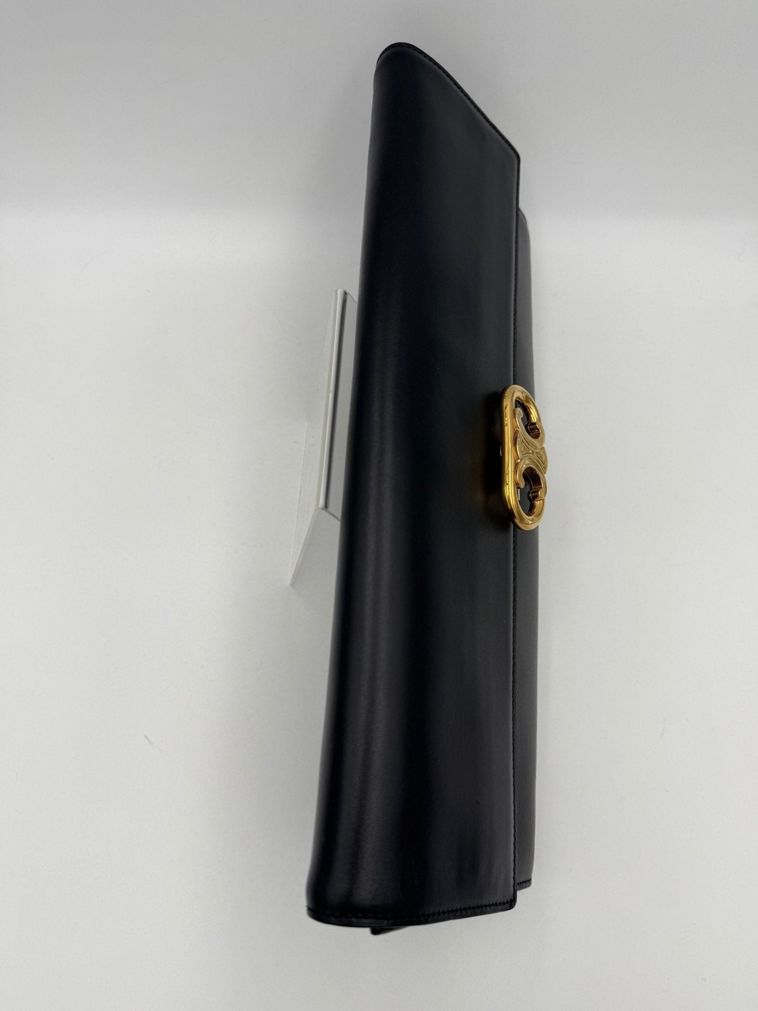 Celine CELINE TRIOMPHE Black Clutch - RIMODA