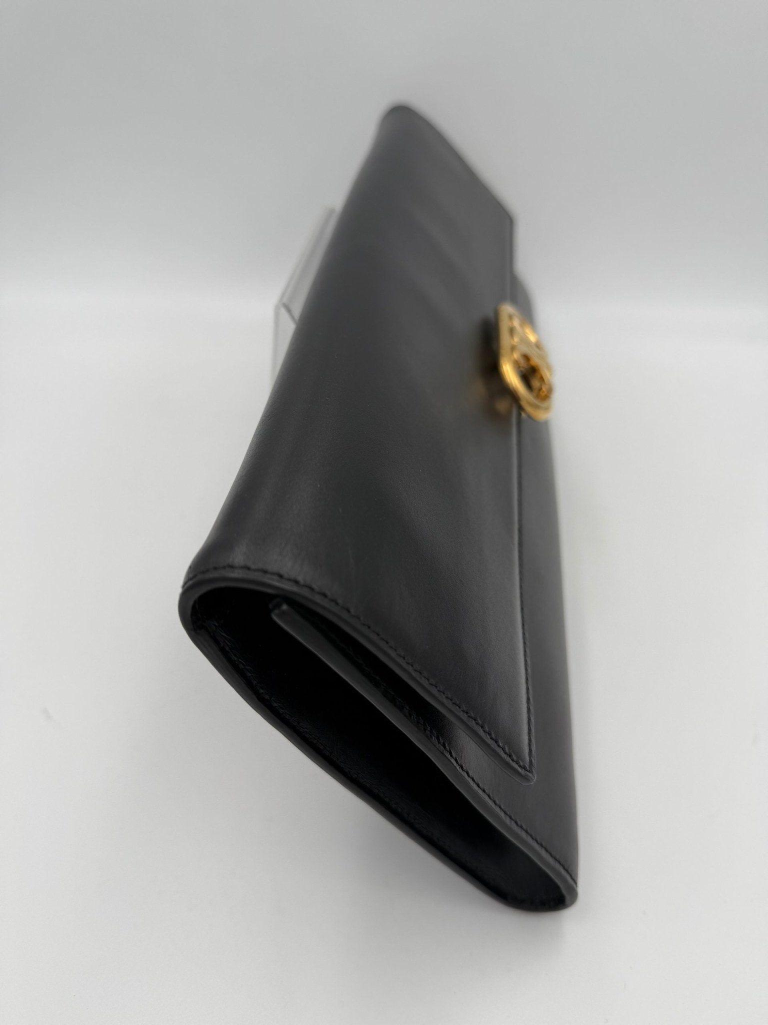 Celine CELINE TRIOMPHE Black Clutch - RIMODA