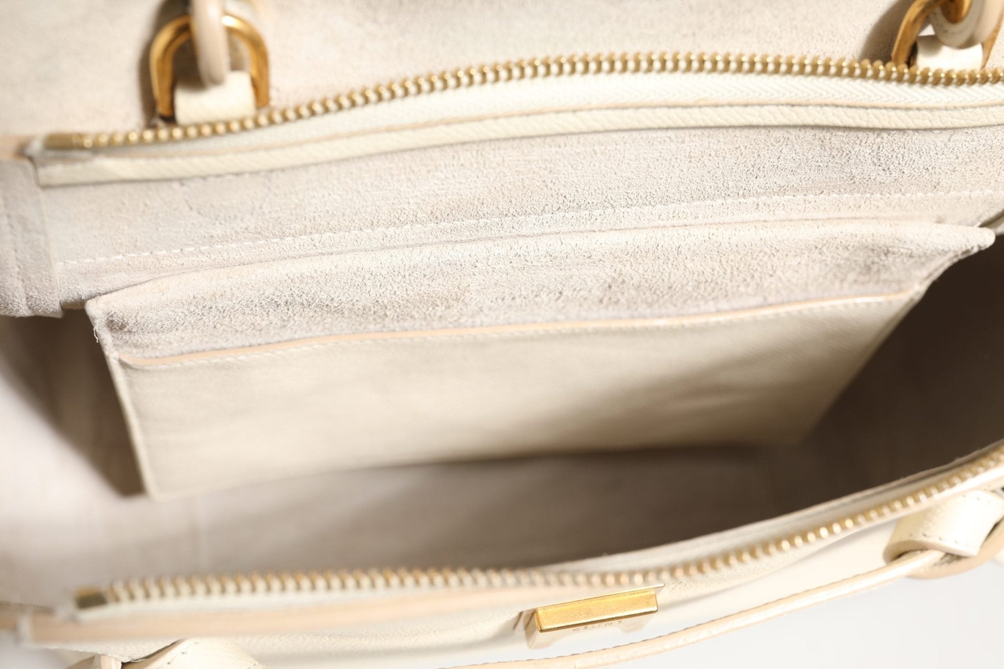 Celine Nano Belt Bag Grained Calfskin Chalk - RIMODA