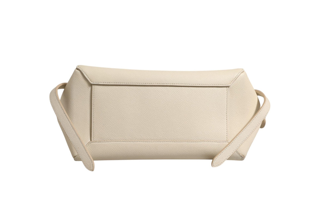 Celine Nano Belt Bag Grained Calfskin Chalk - RIMODA