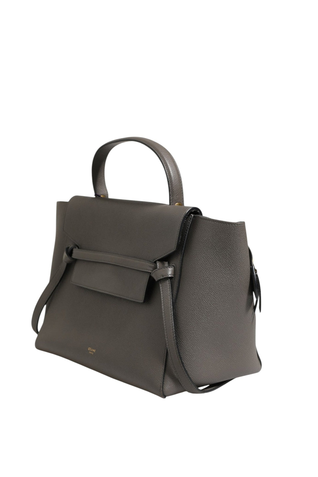 Celine Nano Belt Bag in Grained Calfskin Grey - RIMODA