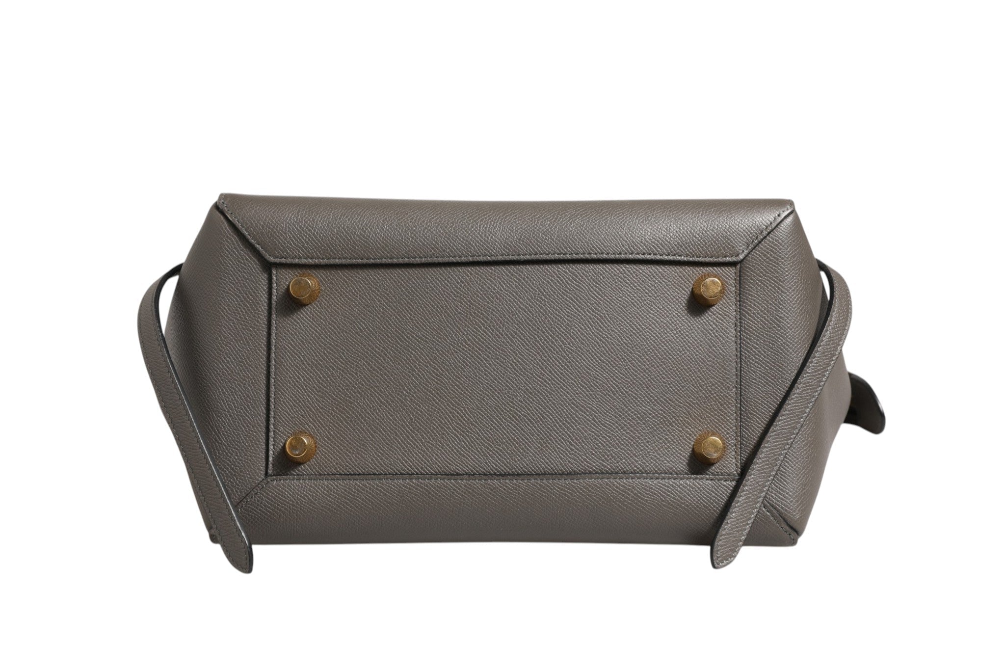 Celine Nano Belt Bag in Grained Calfskin Grey - RIMODA