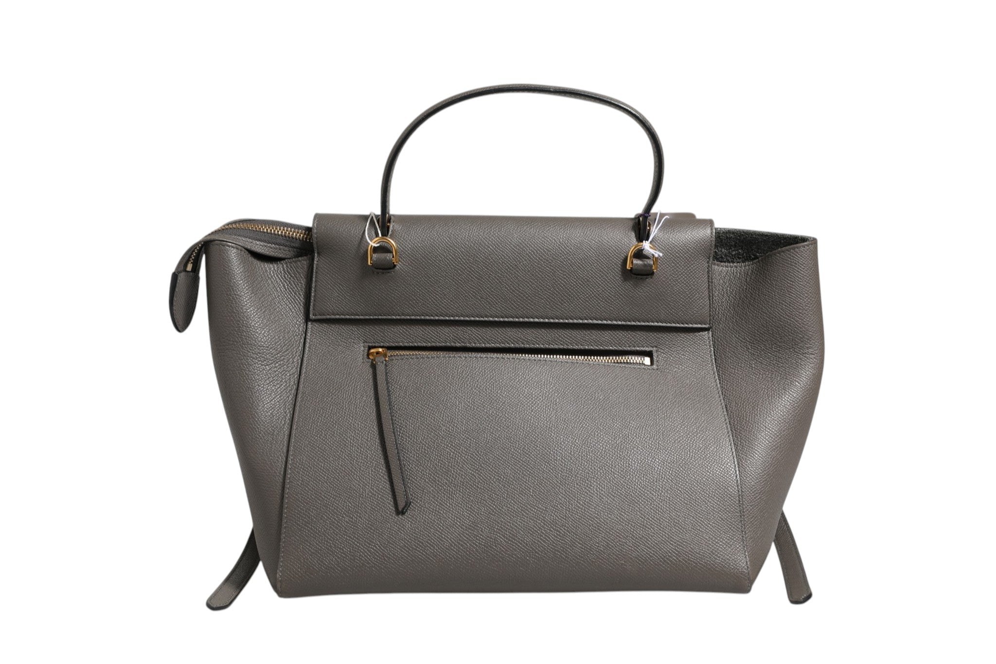 Celine Nano Belt Bag in Grained Calfskin Grey - RIMODA