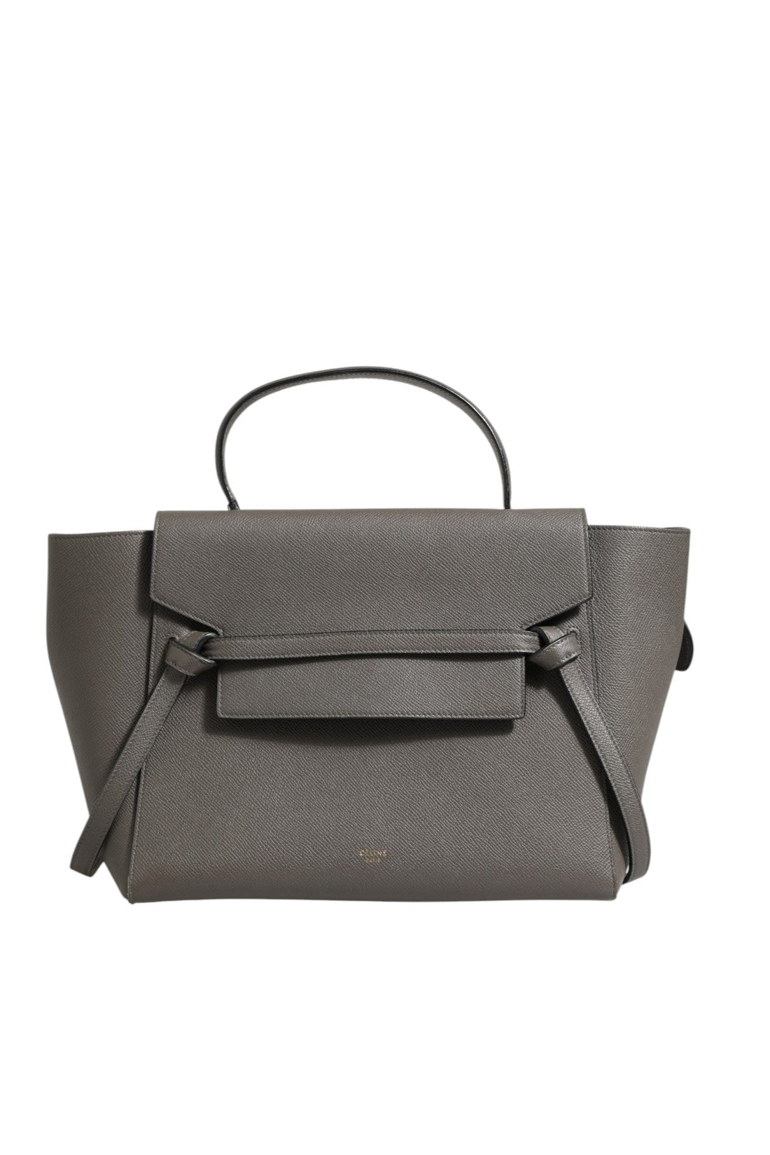 Celine Nano Belt Bag in Grained Calfskin Grey - RIMODA