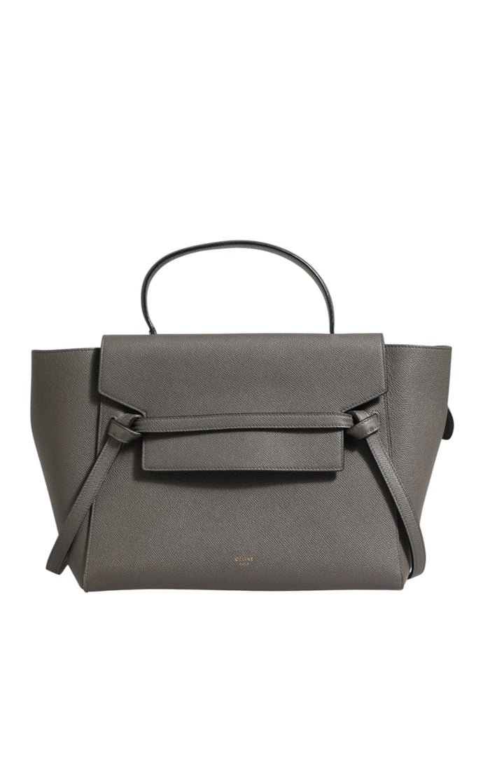 Celine Nano Belt Bag in Grained Calfskin Grey - RIMODA