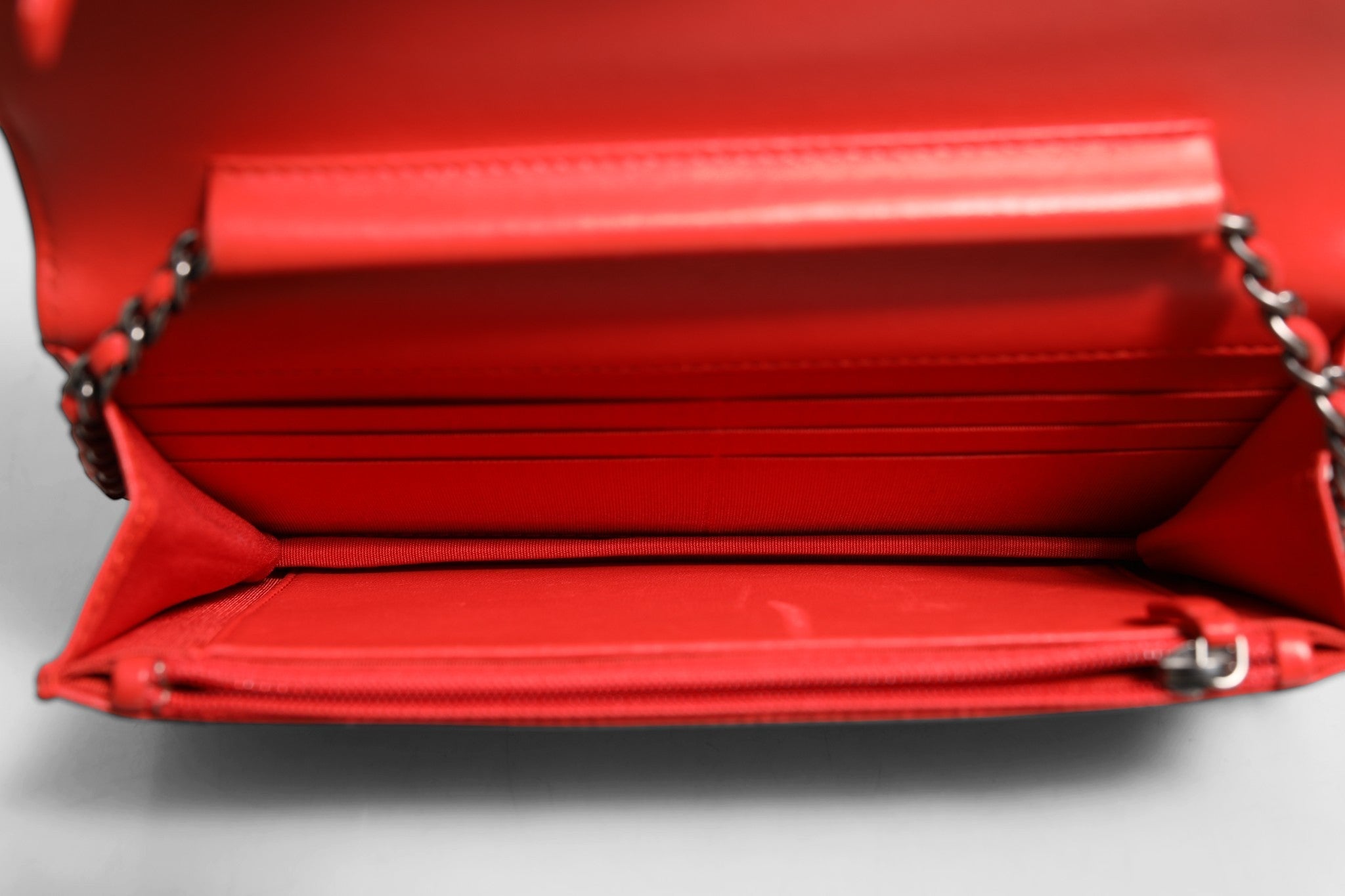 Chanel Boy Wallet on Chain Red Lambskin - RIMODA