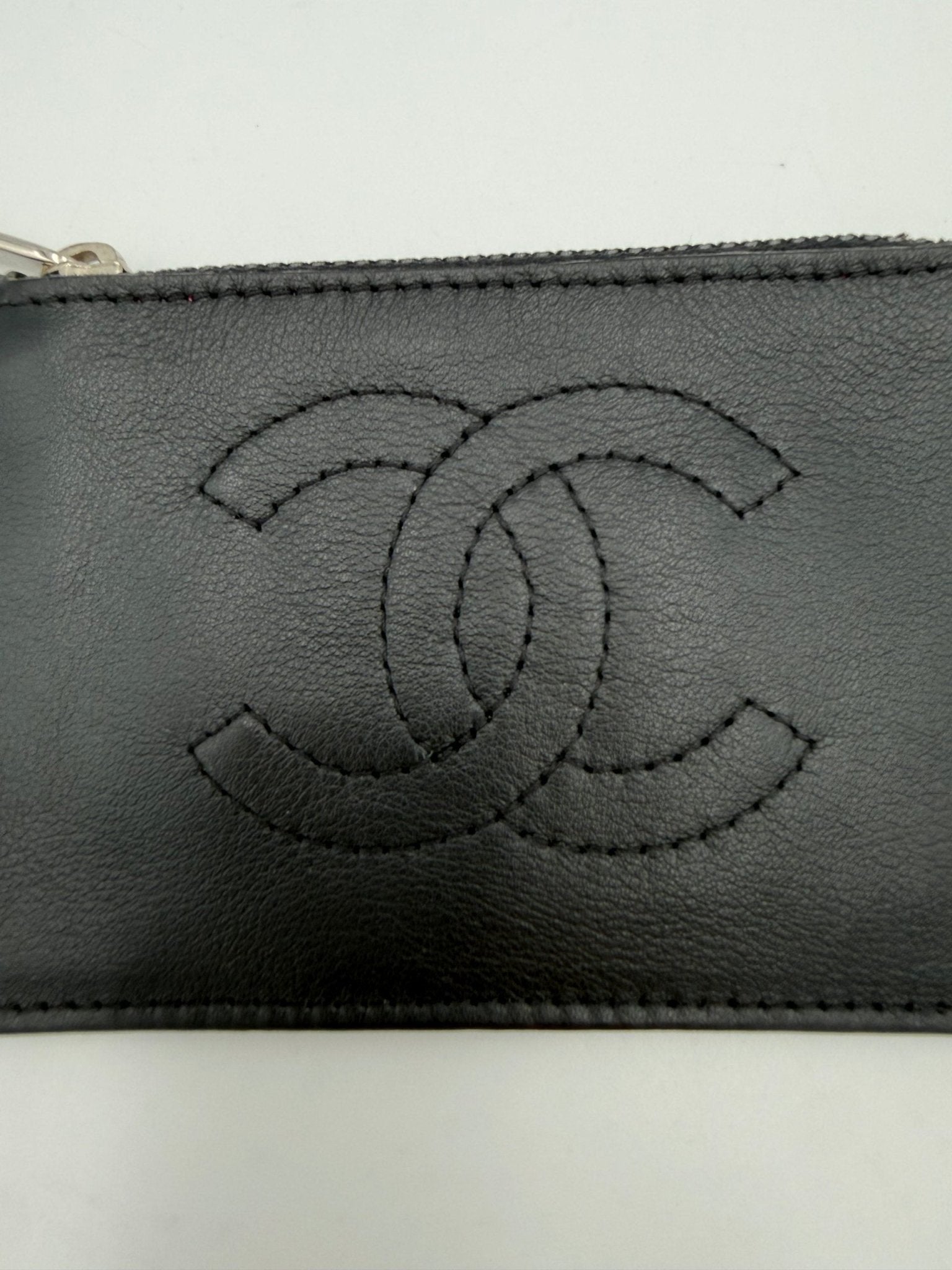 Chanel CHANEL Lamb Leather Coin Purse/Card Holder - RIMODA