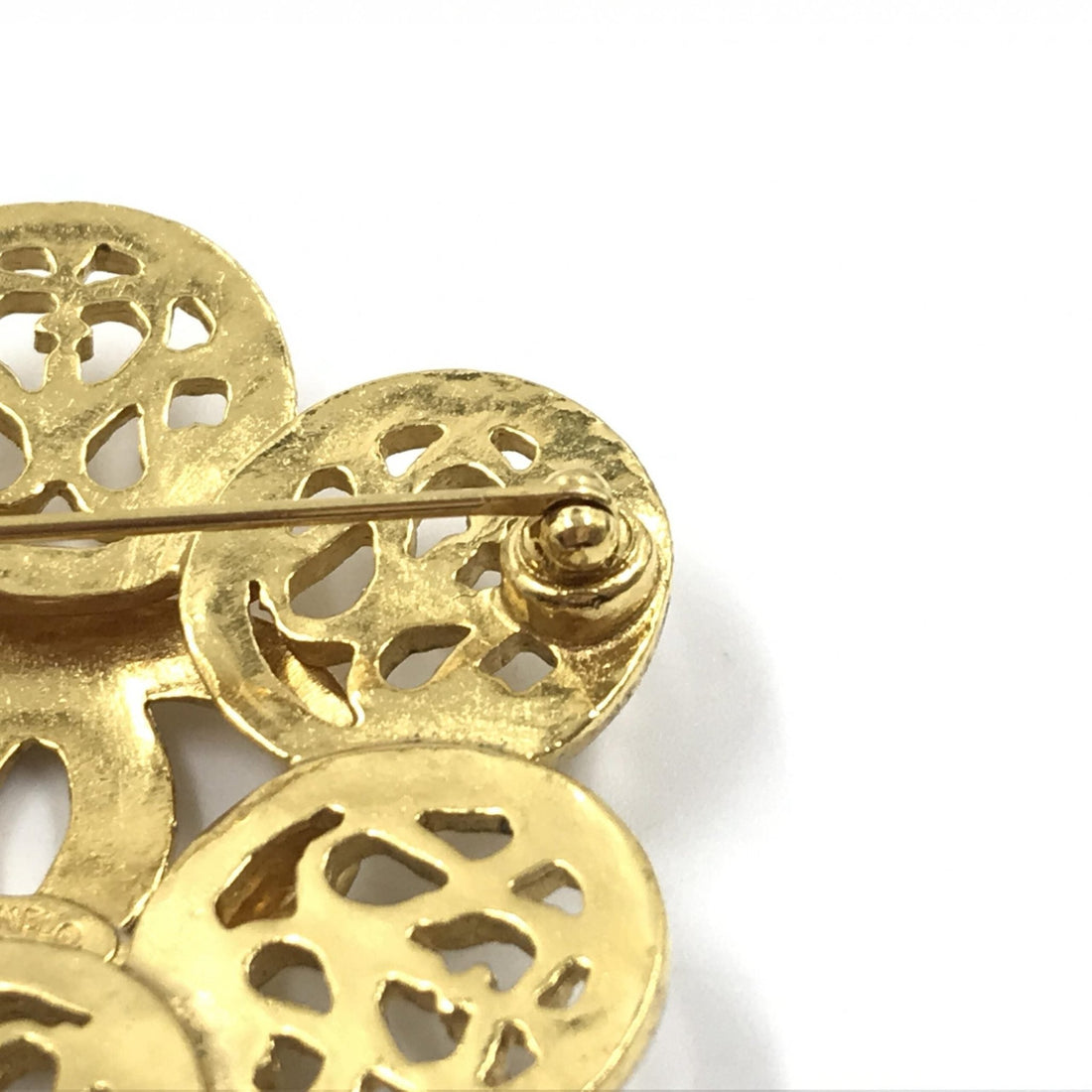 Chanel Costume Jewlery Vintage Brooch Coco Medallian - RIMODA