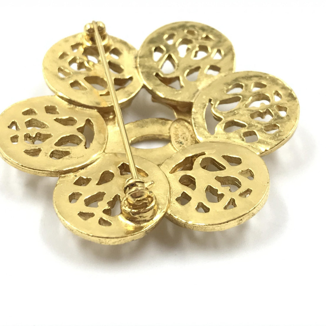 Chanel Costume Jewlery Vintage Brooch Coco Medallian - RIMODA