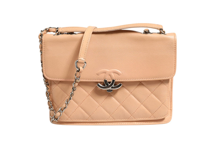 Chanel Goatskin Quilted Small CC Box Flap Bag - RIMODA
