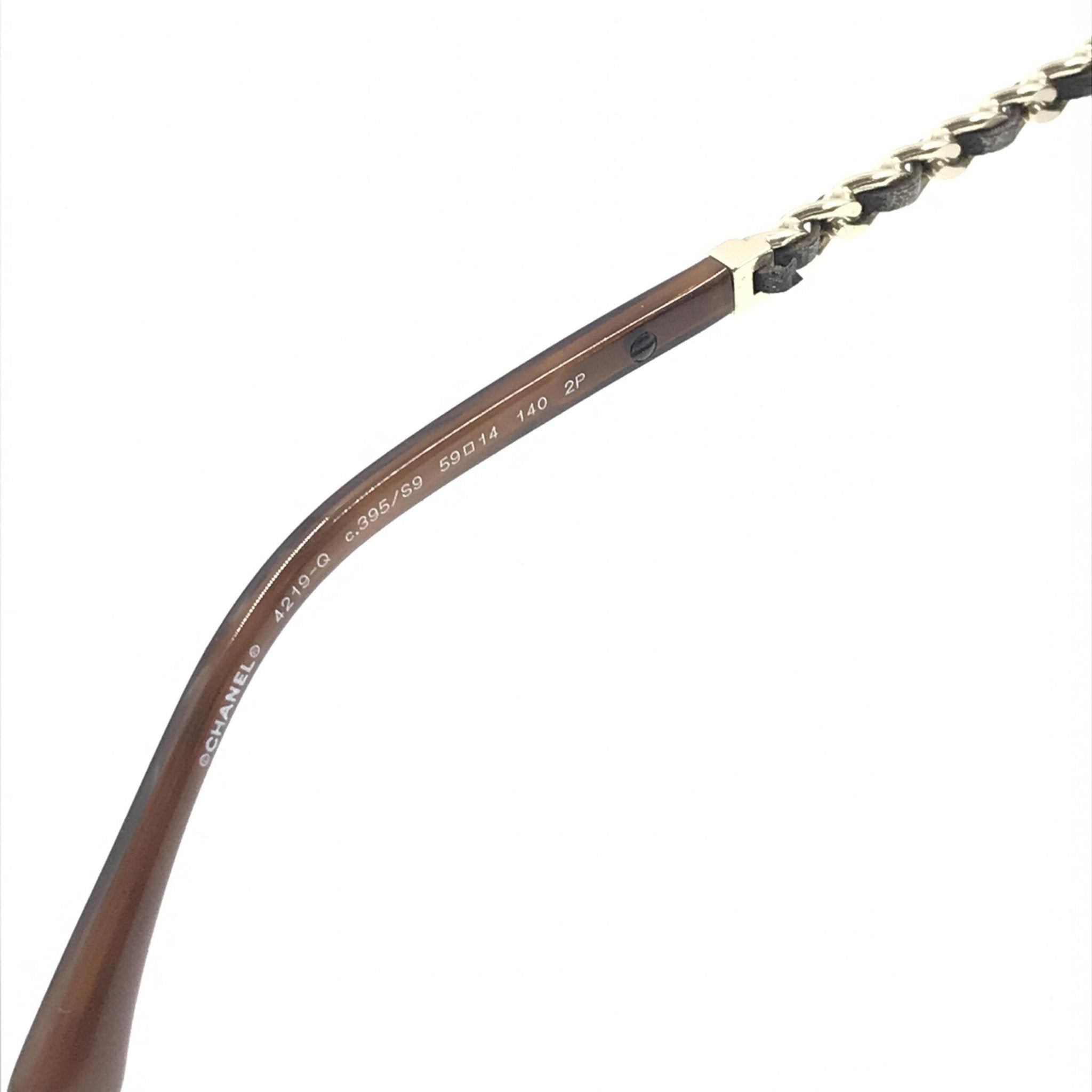 Chanel Gold And Black Polarized Aviator Sunglasses - RIMODA