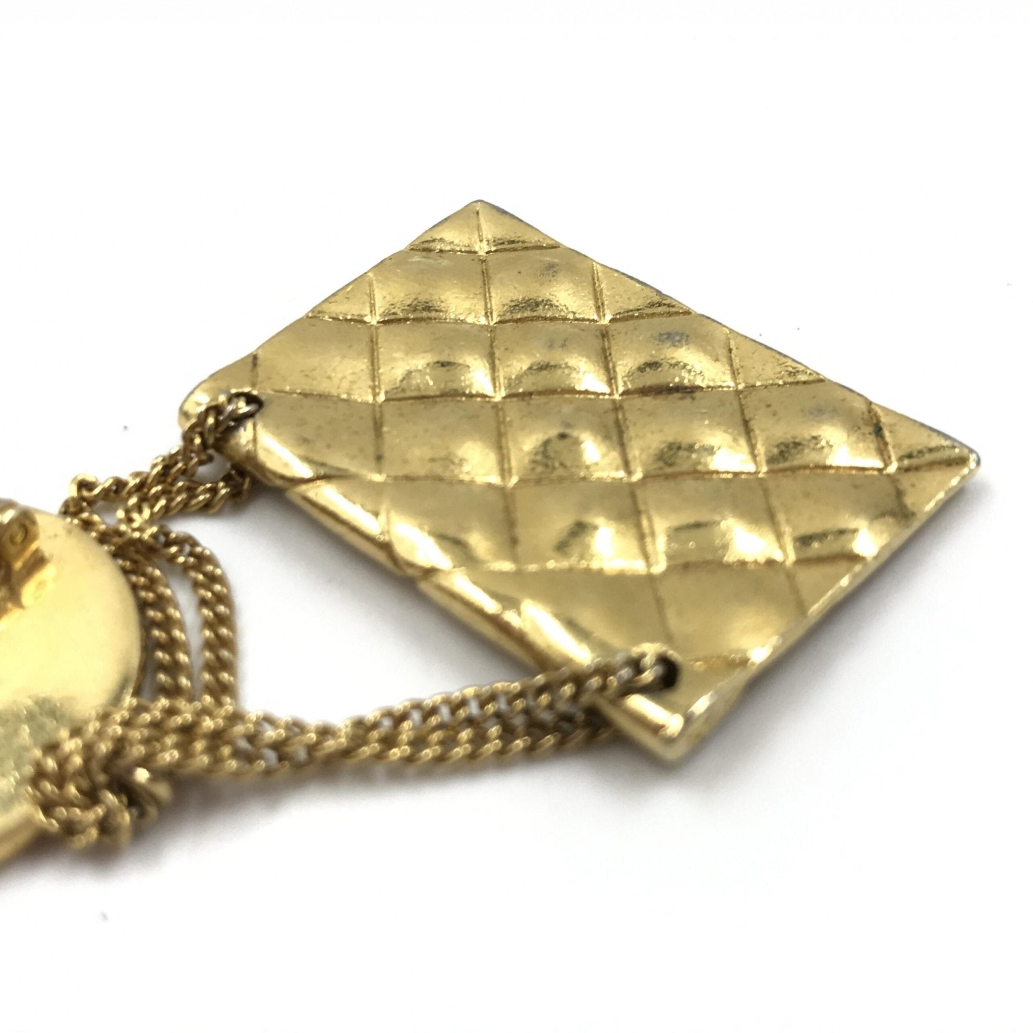 Chanel Gold Plated Bag Motif Brooch - RIMODA