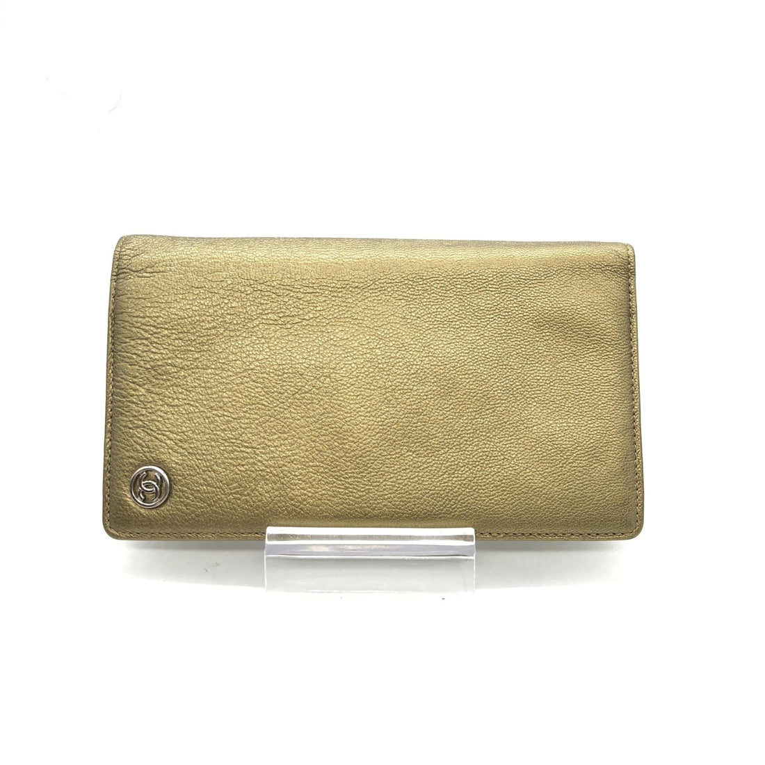 Chanel Gold Tone Caviar Leather Bifold Wallet - RIMODA