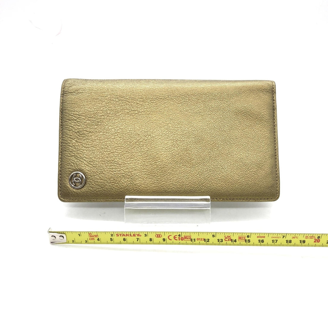 Chanel Gold Tone Caviar Leather Bifold Wallet - RIMODA