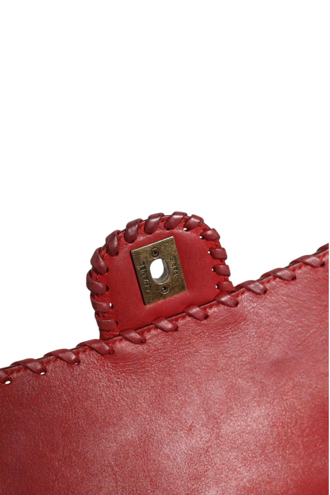 Chanel Mini Flap Bag Lambskin Braided Calfskin Gold Tone Metal - RIMODA