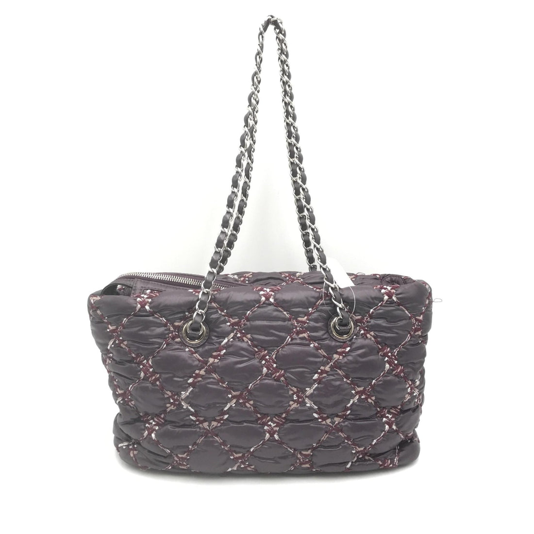 Chanel Paris-Byzance Chain Shoulder Bag Purple Nylon - RIMODA