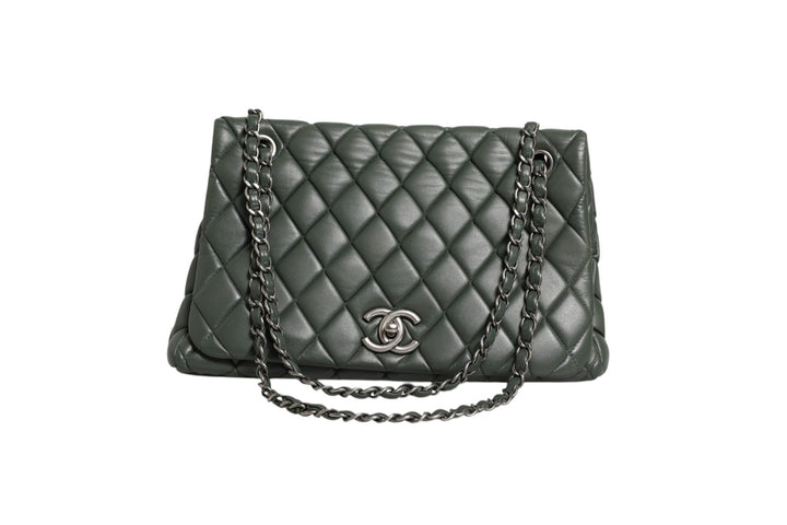 Chanel Quilted Lambskin Leather New Bubble Flap Bag - RIMODA