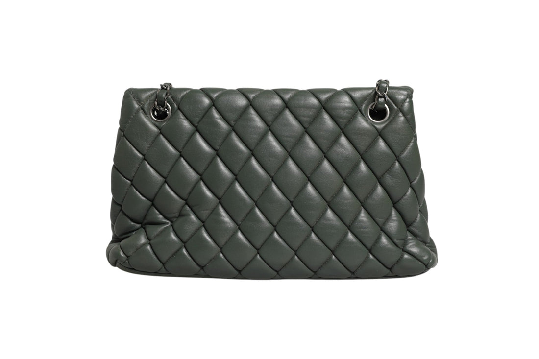 Chanel Quilted Lambskin Leather New Bubble Flap Bag - RIMODA