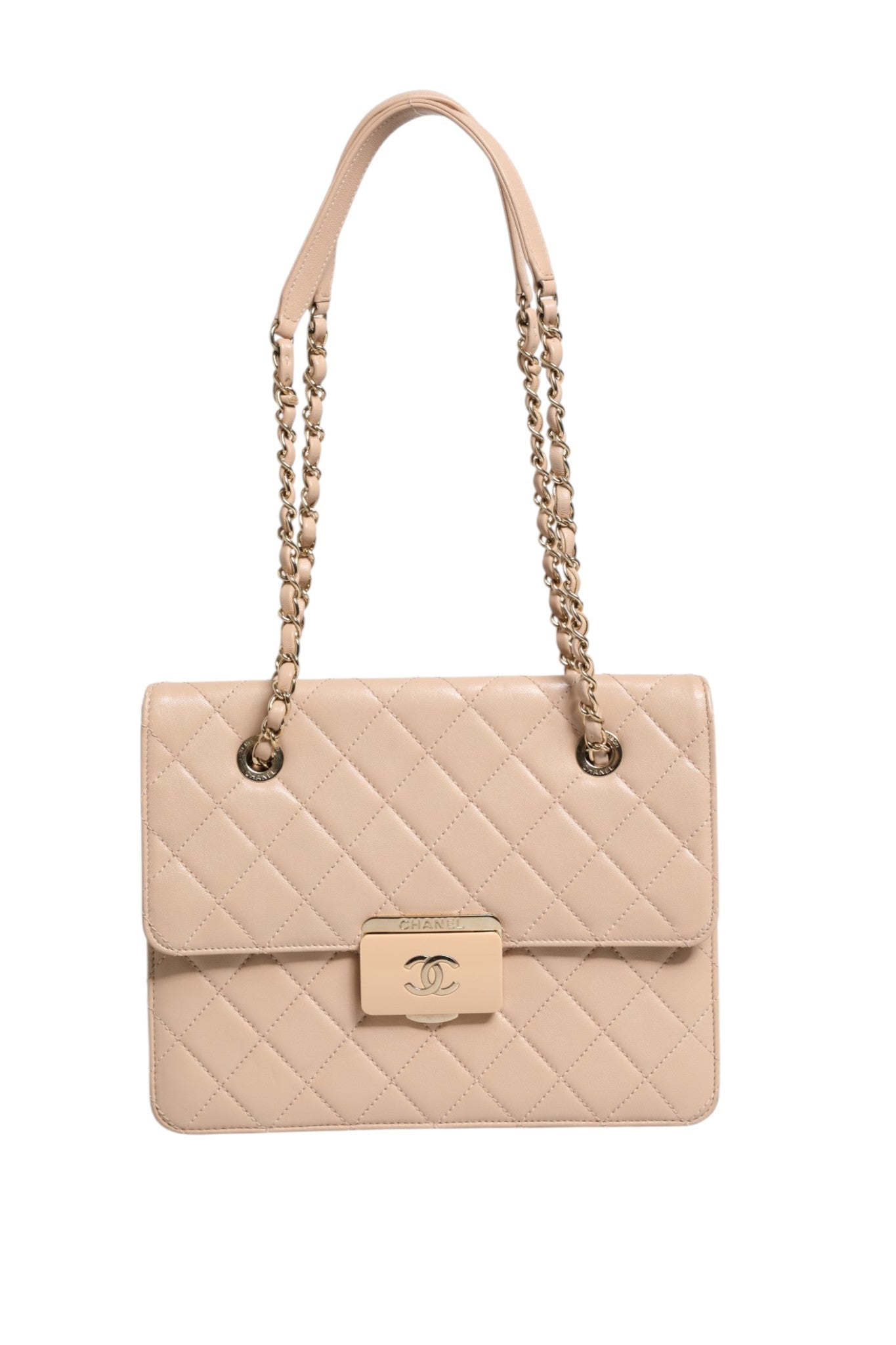 Chanel Quilted Leather Beauty Lock Flap Bag - RIMODA