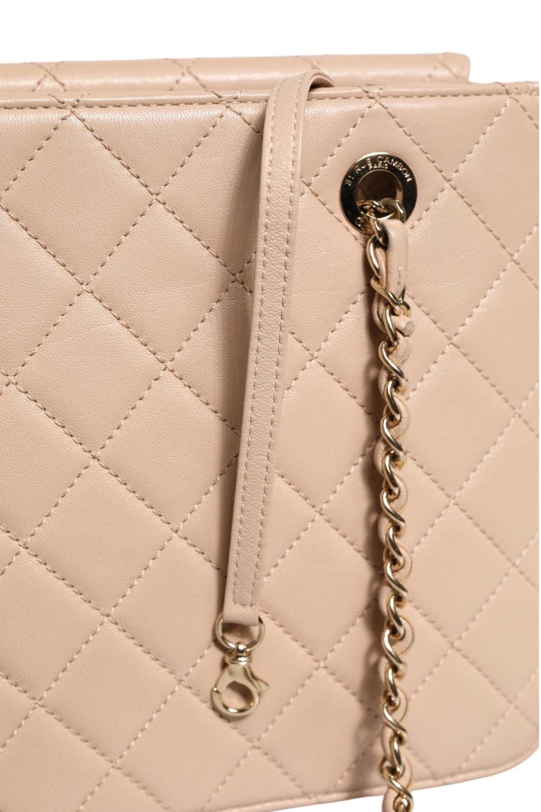 Chanel Quilted Leather Beauty Lock Flap Bag - RIMODA