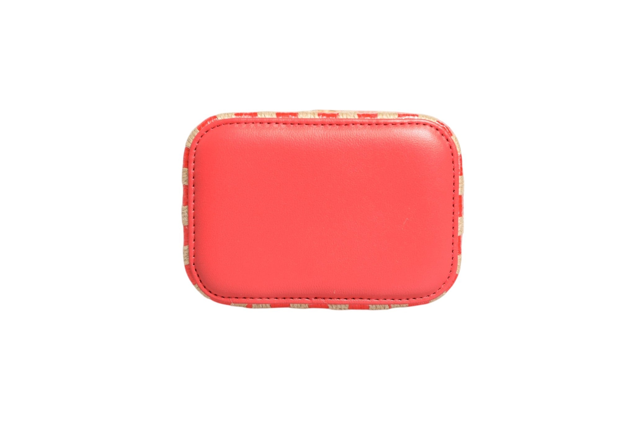 Chanel Raffia Jute Striped Mini Vanity Case - RIMODA
