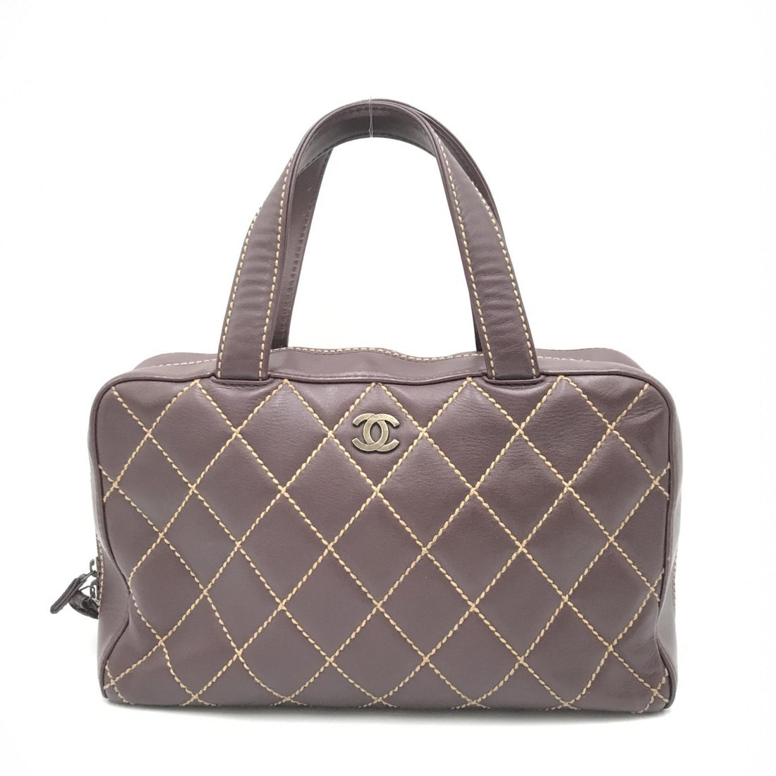 Chanel Wild Stitch Handbag Mini Boston Red - RIMODA