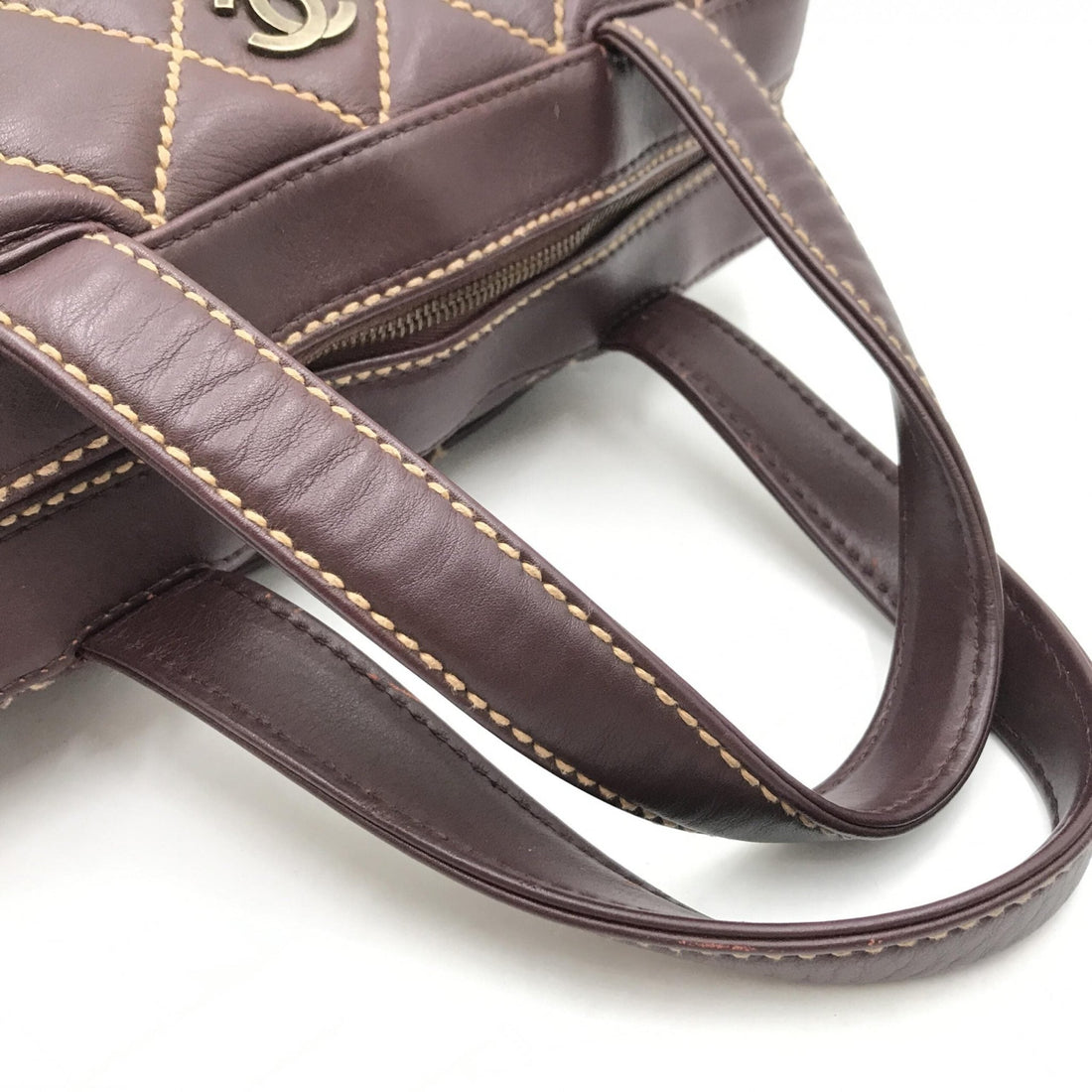Chanel Wild Stitch Handbag Mini Boston Red - RIMODA