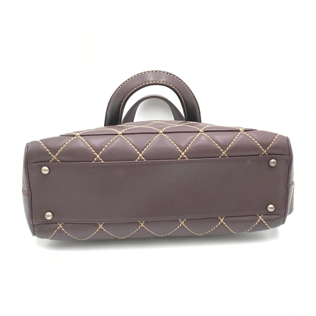 Chanel Wild Stitch Handbag Mini Boston Red - RIMODA