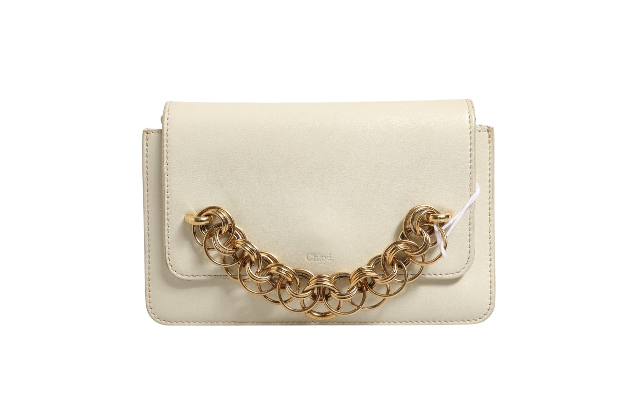 Chloé Drew Bijou Leather Clutch Small - RIMODA
