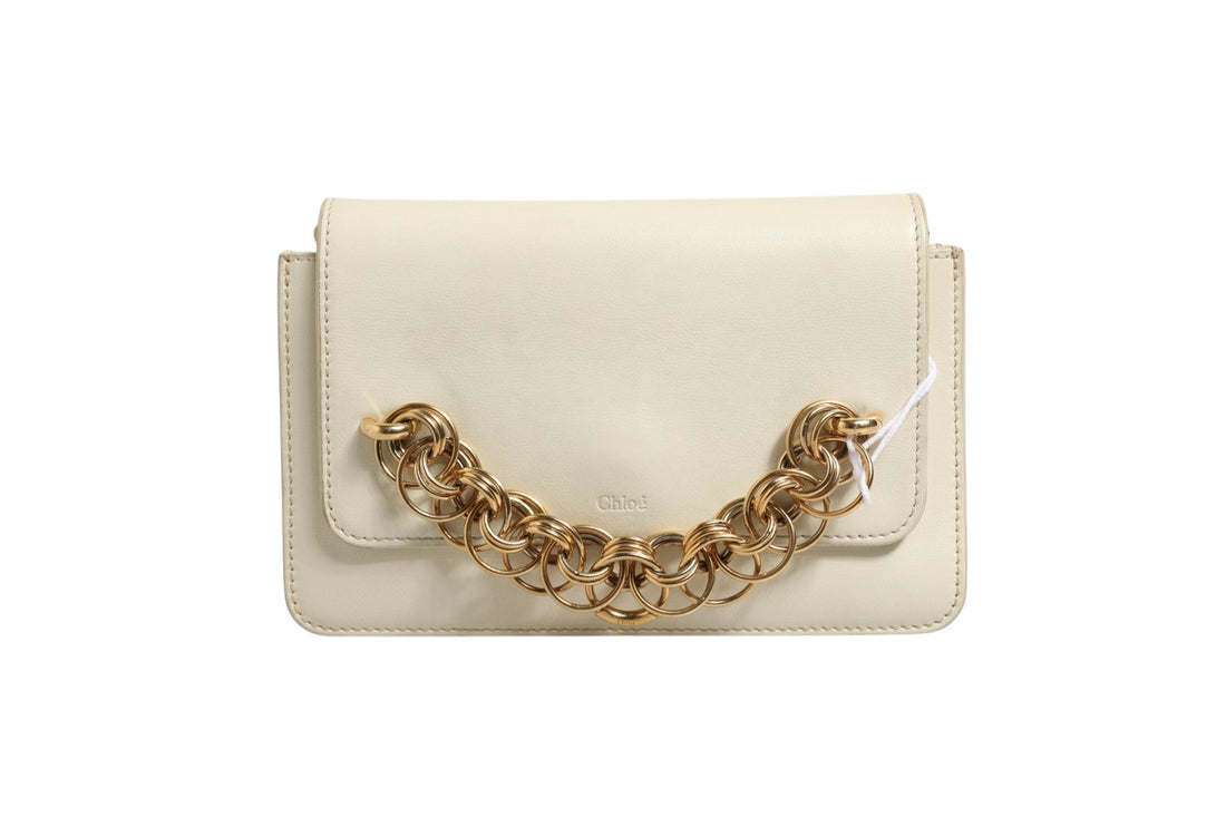 Chloé Drew Bijou Leather Clutch Small - RIMODA