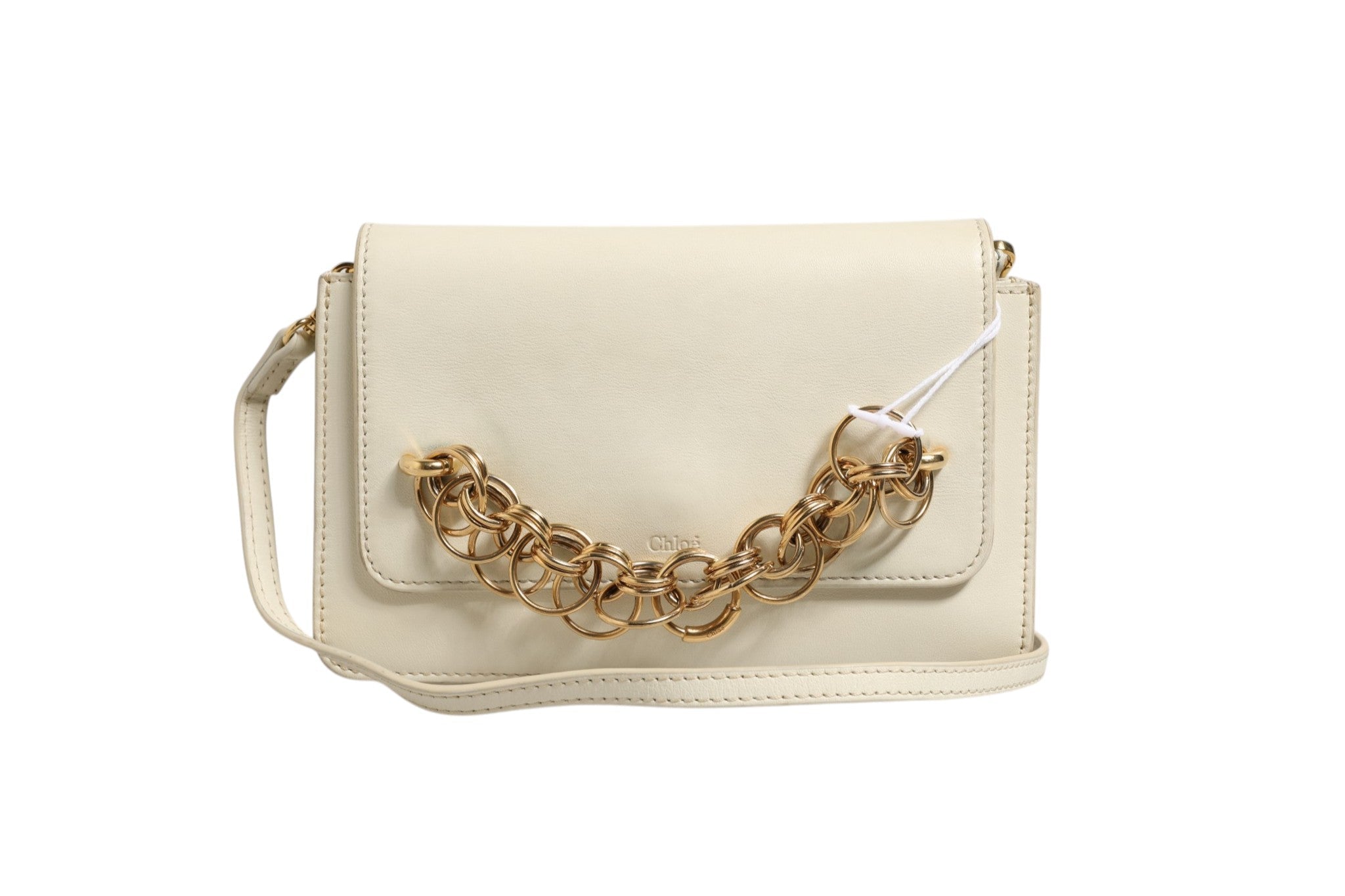 Chloé Drew Bijou Leather Clutch Small - RIMODA