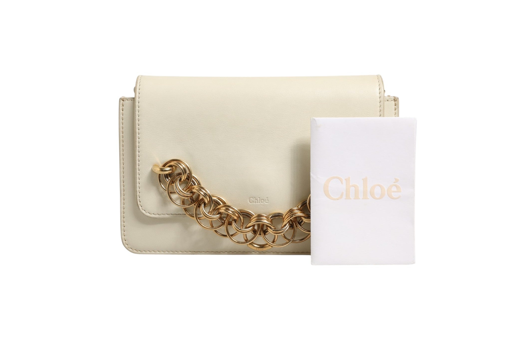 Chloé Drew Bijou Leather Clutch Small - RIMODA