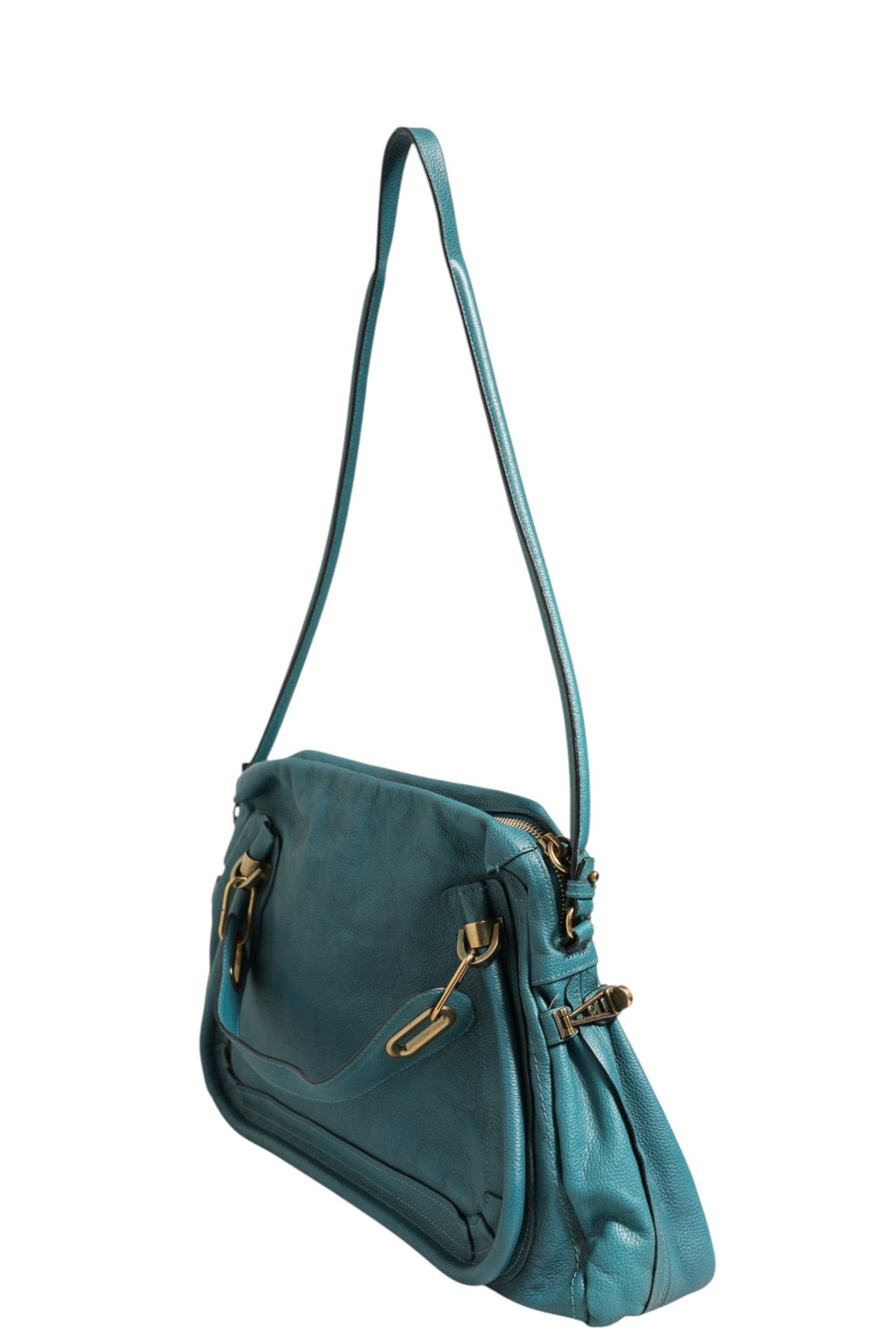 Chloé Paraty Bag in Aquamarine Leather - RIMODA