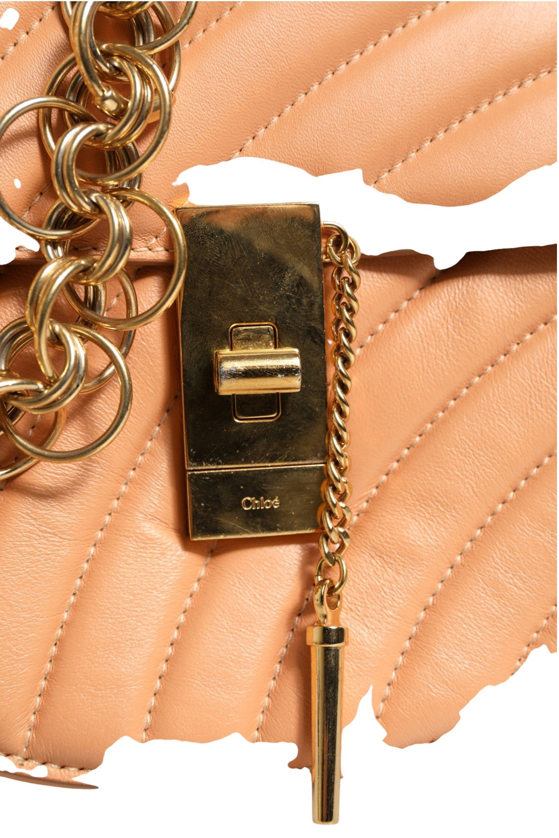 Chloé Quilted Calfskin Leather Drew Bijou Shoulder Bag - RIMODA