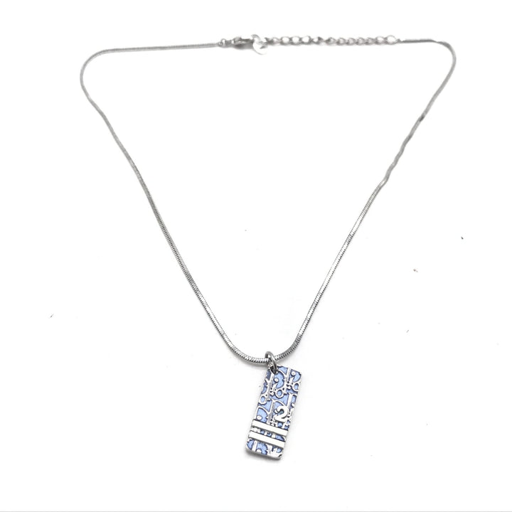 Christian Dior Blue Trotter Pendant Necklace - RIMODA