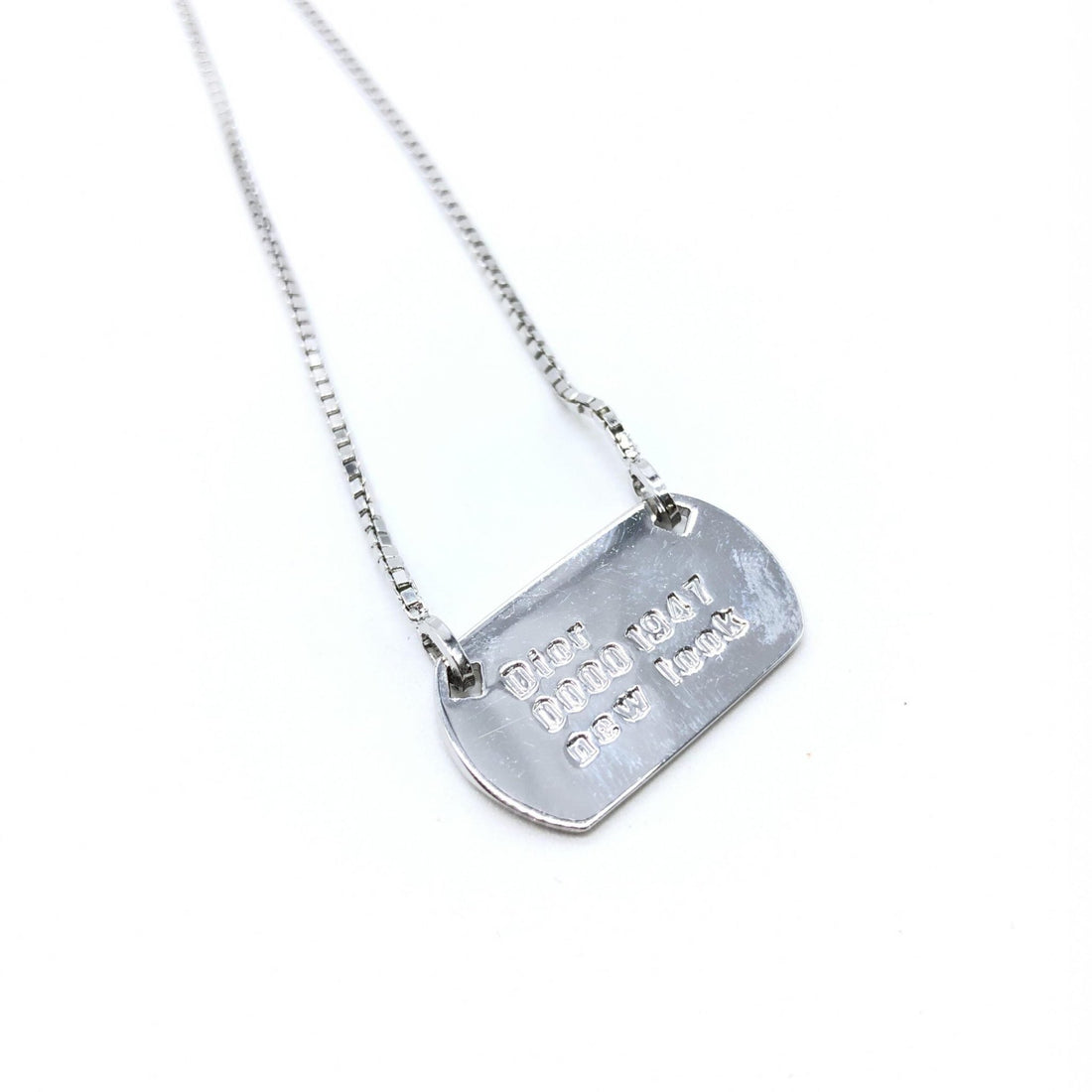 Christian Dior Dior 925 Sterling Silver Antique Art Deco Howard & Co. "Port" Necklace - RIMODA