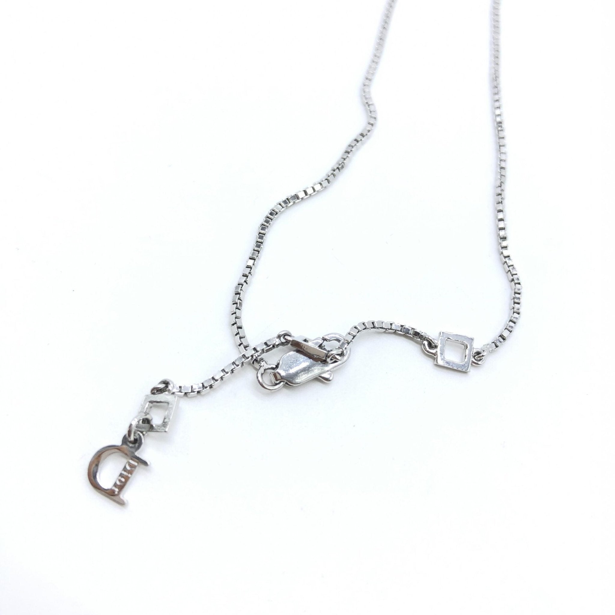 Christian Dior Dior 925 Sterling Silver Antique Art Deco Howard & Co. "Port" Necklace - RIMODA