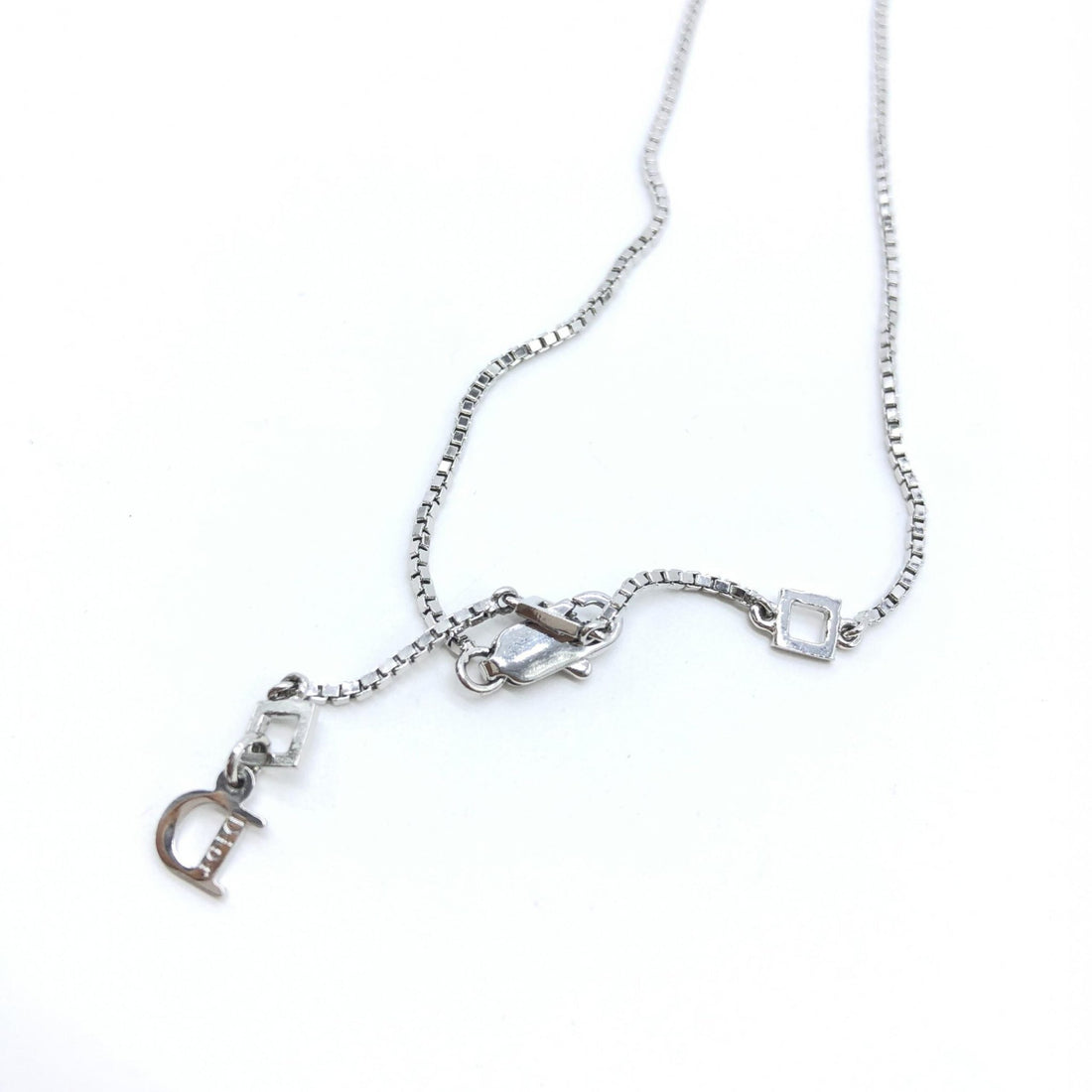 Christian Dior Dior 925 Sterling Silver Antique Art Deco Howard & Co. "Port" Necklace - RIMODA