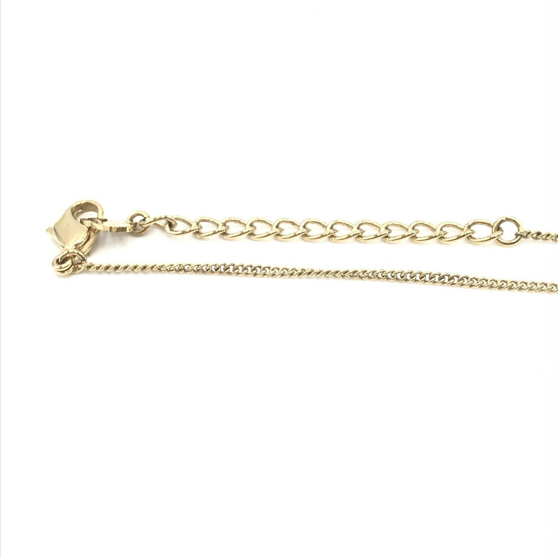 Christian Dior Dolphin Motif Rhinestone Gold Plated Necklace - RIMODA