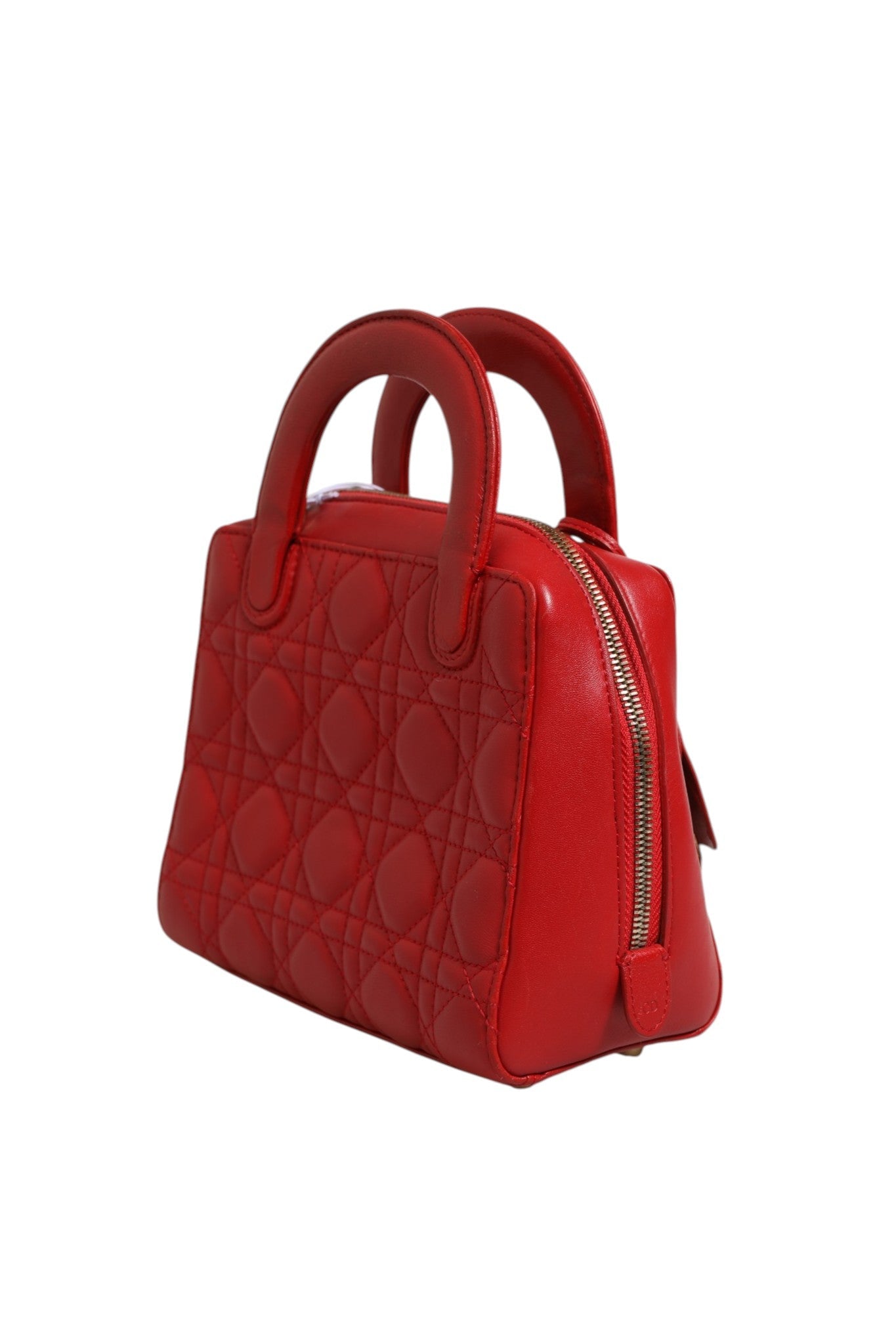 Christian Dior Small Dior Toujours Bag Black Macrocannage Calfskin - RIMODA