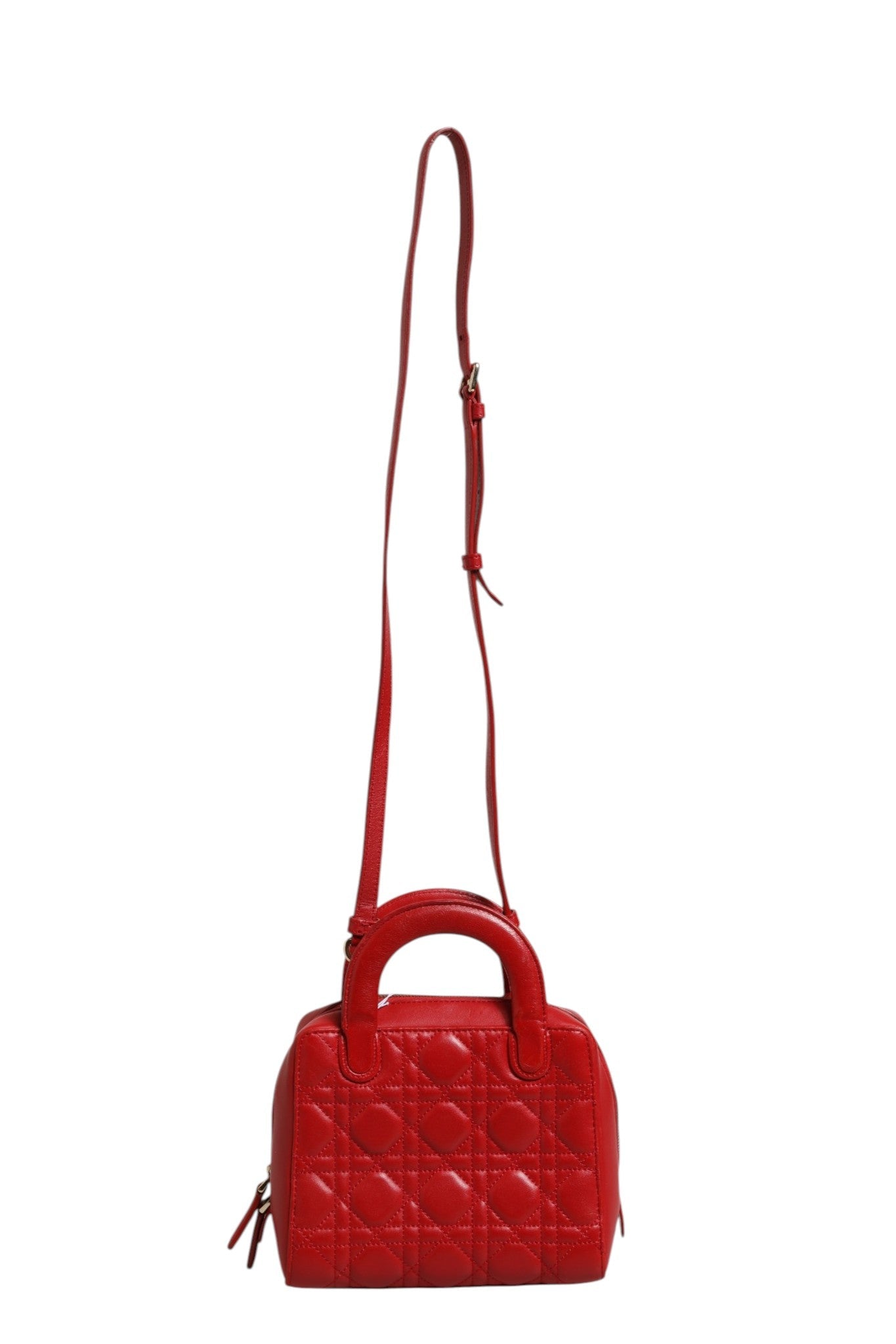 Christian Dior Small Dior Toujours Bag Black Macrocannage Calfskin - RIMODA