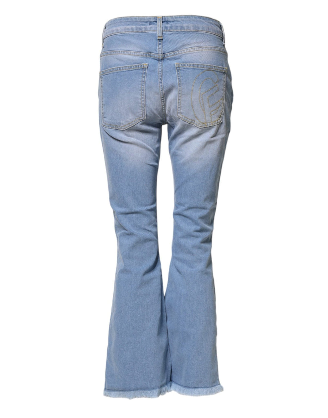 CRISTINAEFFE Light Blue Washed High Waist Bootcut Denim Jeans - RIMODA